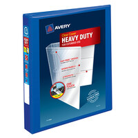 Avery® 79772 Pacific Blue Heavy-Duty View Binder with 1" Locking One Touch EZD Rings