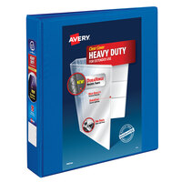 Avery® 79722 Pacific Blue Heavy-Duty View Binder with 1 1/2" Locking One Touch Slant Rings