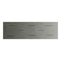 Lancaster Table & Seating Industrial 30" x 96" Solid Wood Live Edge Table Top with Slate Gray Finish