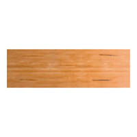 Lancaster Table & Seating Industrial 30" x 96" Solid Wood Live Edge Table Top with Honey Maple Finish