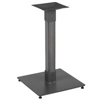 Lancaster Table & Seating Industrial Table Base with Slate Gray Finish