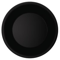 GET WP-9-BK 9" Black Elegance Wide Rim Black Plate - 24/Case