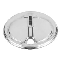 Vollrath 47493 Slotted / Hinged Contemporary Inset Cover - 9 15/16" Diameter