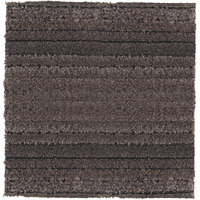 Cactus Mat 29-T Tire-Tex 1' x 1' Gray Carpet Tile - 3/8" Thick