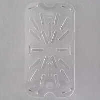 Carlisle 3069507 1/4 Size Polycarbonate Clear Drain Tray