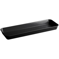 Cambro 8262MT110 8" x 25" Black Fiberglass Market Pan