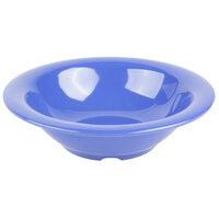 GET B-127-PB Diamond Mardi Gras 12 oz. Peacock Blue Melamine Bowl - 24/Case