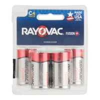 Rayovac 814-4TFUSK Fusion C Advanced Alkaline Batteries   - 4/Pack