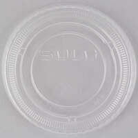 Solo SCCLDSS23 Wide Sauce / Portion Cup Snaptight Lid for 2.5 oz. and 3.5 oz. Cups - 2500/Case