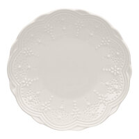 10 Strawberry Street VTNA-0005 Valentina 6" White New Bone China Bread and Butter Plate - 36/Case