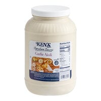 Ken's Foods Signature 1 Gallon Garlic Aioli - 2/Case