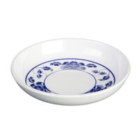 Thunder Group 1003TB Lotus 3 oz. Round Melamine Sauce Dish - 60/Case