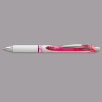 Pentel BL77PWP EnerGel RTX Pink Ink with White / Pink Barrel 0.7mm Medium Point Retractable Pen