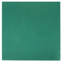 Hoffmaster 125032 Hunter Green Flat Pack Linen-Like Napkin, 16" x 16" - 500/Case