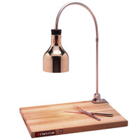 Cres Cor IFW-61-GL-10PB Portable Carving Station with Maple Wood Cutting Board