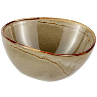 Bon Chef 2300007P Tavola Harbour 8 oz. Porcelain Salad / Soup Bowl - 12/Case