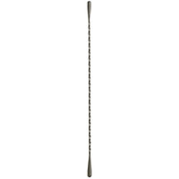 Barfly® M37020BK 13 3/16" Gun Metal Black Finish Stainless Steel Double End Stirrer