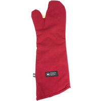 San Jamar KT0224 Cool Touch™ Flame™ 24" Oven Mitt with Kevlar® and Nomex®