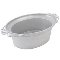 Bon Chef 2103P Bolero 11 Qt. Pewter-Glo Cast Aluminum Bowl