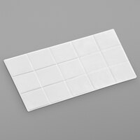 Bon Chef 52000PWHT EZ Fit White Sandstone Full-Size Tile