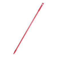 Carlisle 40225EC05 Sparta 60" Red Threaded Fiberglass Broom / Squeegee Handle