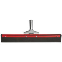 Carlisle 4008100 Flo-Pac 18" Double Neoprene Foam Heavy-Duty Floor Squeegee with Metal Frame