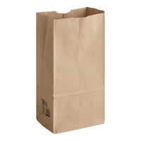 Duro Husky Dubl Life 12 lb. Heavy-Duty Brown Paper Bag - 400/Bundle