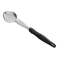 Vollrath 6412220 Jacob's Pride 2 oz. Black Solid Oval Spoodle® Portion Spoon