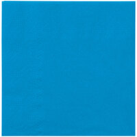 Hoffmaster 180344 Marina Blue Beverage / Cocktail Napkin - 250/Pack