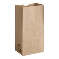 Duro Husky Dubl Life 8 lb. Heavy Duty Brown Bag - 400/Bundle