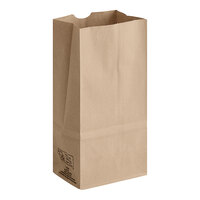 Duro Husky Dubl Life 5 lb. Heavy Duty Brown Bag - 400/Bundle