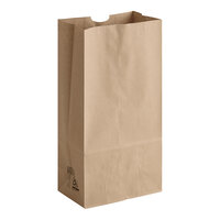 Duro Husky Dubl Life 16 lb. Heavy Duty Brown Bag - 400/Bundle