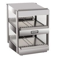 Nemco 6480-18S 18" Slanted Double Shelf Merchandiser - 120V