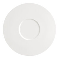RAK Porcelain Fine Dine 11 7/16" Ivory Porcelain Gourmet Flat Plate - 12/Case
