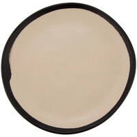 GET CS-70-MA Pottery Market 7" Matte Manila Melamine Bread Plate - 12/Pack