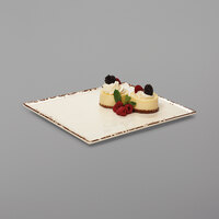 GET ML-1311-TC Tuscan 12 3/4" x 10 1/2" Melamine Rectangular Platter   - 6/Pack