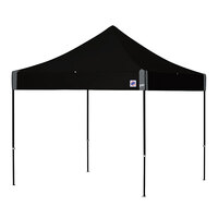 E-Z Up EC3STL10KFBKTBK Eclipse Instant Shelter 10' x 10' Black Canopy with Black Frame