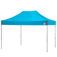 E-Z Up END3A15KSP Endeavor Instant Shelter 10' x 15' Splash Canopy with Clear Aluminum Frame