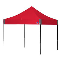 E-Z Up EC3STL10KFBKTPN Eclipse Instant Shelter 10' x 10' Punch Canopy with Black Frame