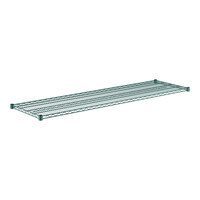 Regency 21" x 72" NSF Green Epoxy Wire Shelf