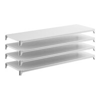 Cambro CPSK2472S4480 Camshelving® Premium Series Stationary Shelf Kit with 4 Solid Shelves - 72" x 24"