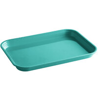 Cambro 913MT140 13" x 9" x 1" Green Fiberglass Market Tray