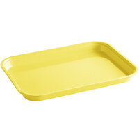 Cambro 913MT145 13" x 9" x 1" Yellow Fiberglass Market Tray