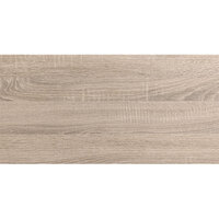 Grosfillex US60VG59 VanGuard 30" x 60" Weathered Oak Resin Indoor Table Top