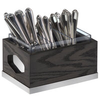 Cal-Mil 3811-87 Cinderwood 3-Compartment Flatware Organizer