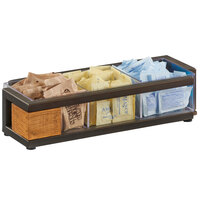 Cal-Mil 3926-84 Sierra 3-Section Condiment Organizer - 12 3/4" x 5" x 2 3/4"