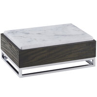 Cal-Mil 3822-6-87 Cinderwood Marble Riser - 15" x 11" x 6 1/4"