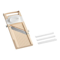 Benriner 186706 "Big Beni" Japanese Mandoline with 3 Interchangeable Blades