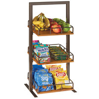 Cal-Mil 3494-3-84 Sierra 3-Tier Merchandiser - 12" x 12" x 31"