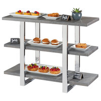 Cal-Mil 3708-83 Ashwood Three-Tier Riser - 32" x 14 3/4" x 25"